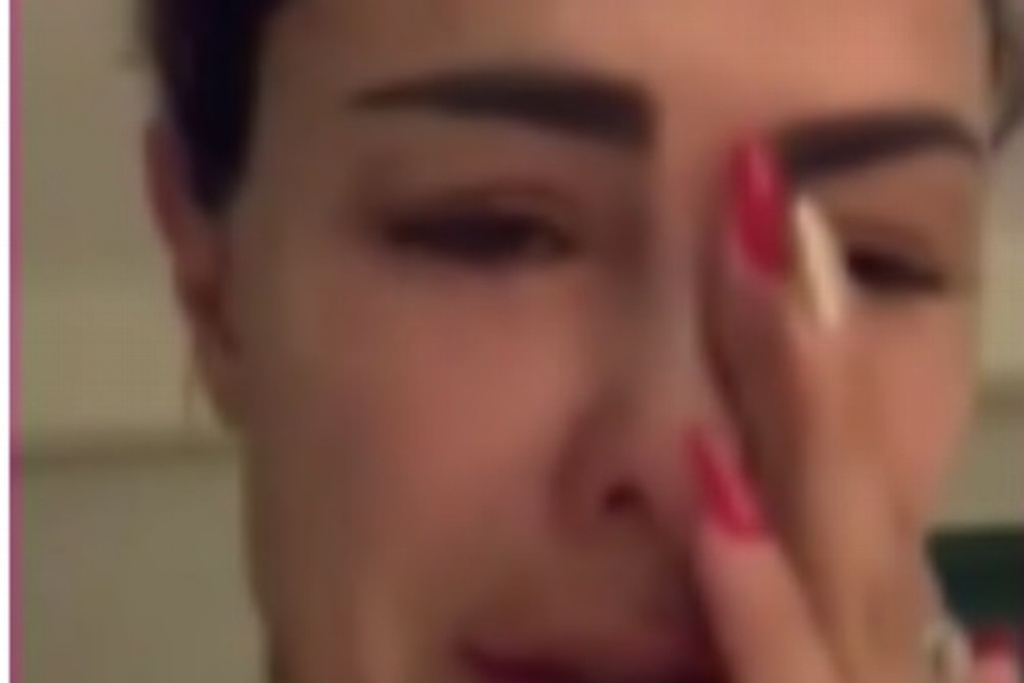 Imagen Se viraliza video de Ninel Conde llorando por supuesto maltrato de su expareja (+Video)