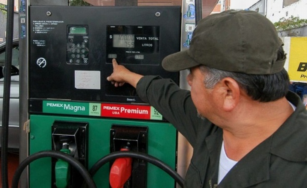 Imagen Gasolina debe costar 12.73 pesos el litro pide PRD