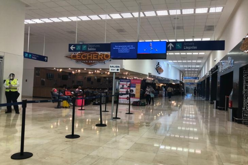 Imagen Disminuye 80% movilización de pasajeros en aeropuerto de Veracruz por pandemia