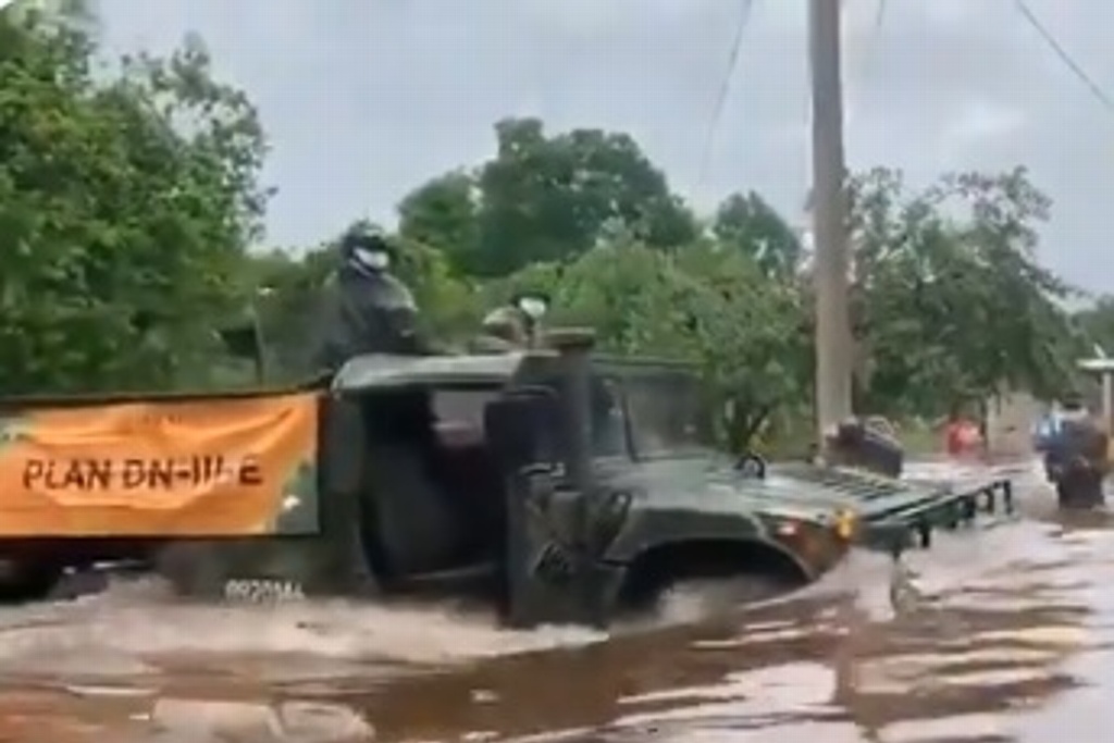Imagen Por tormenta tropical 'Cristóbal', inundaciones alcanzan hasta 1.5 metros al sur de Yucatán