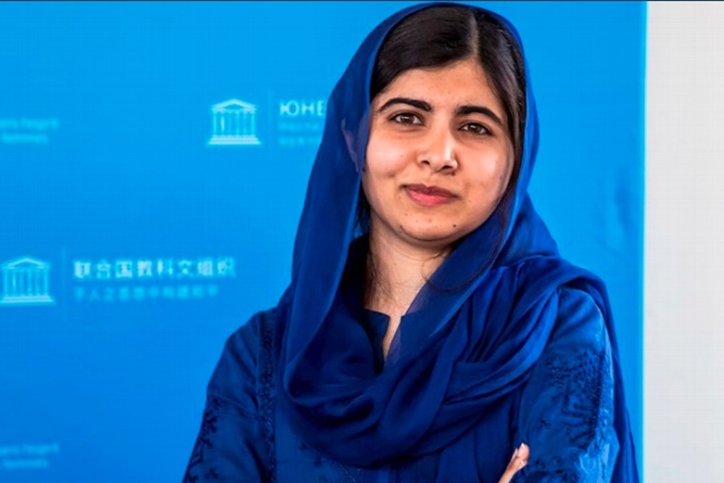 La ganadora más joven del Premio Nobel de la Paz, Malala Yousafzai se