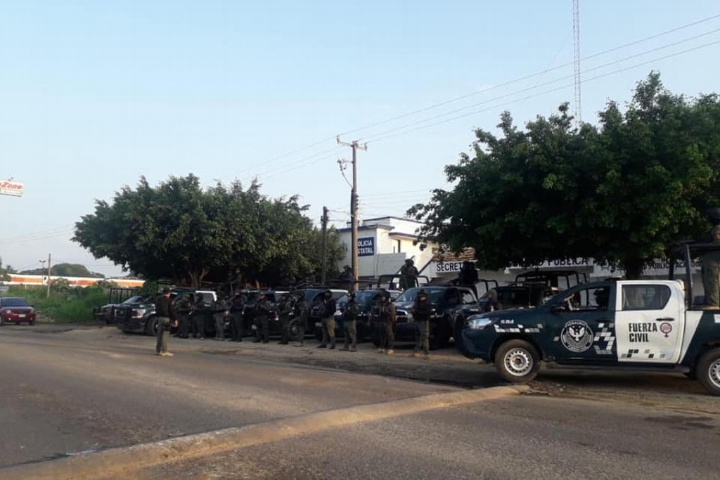 Imagen Fuerza Civil toma control de la seguridad en Acayucan, Veracruz