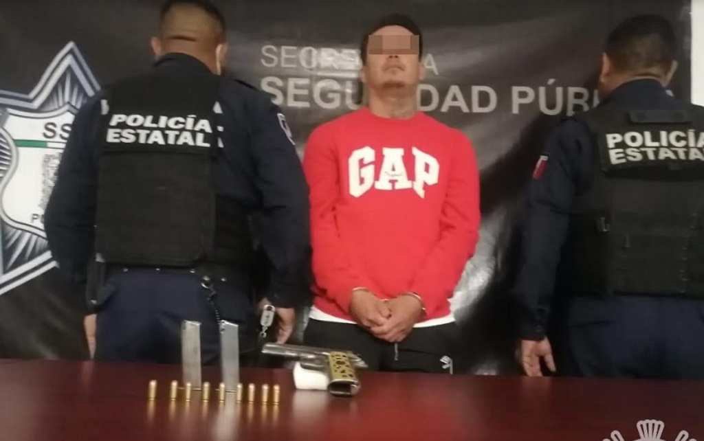 Imagen Detienen a hombre armado en Izúcar de Matamoros, Puebla