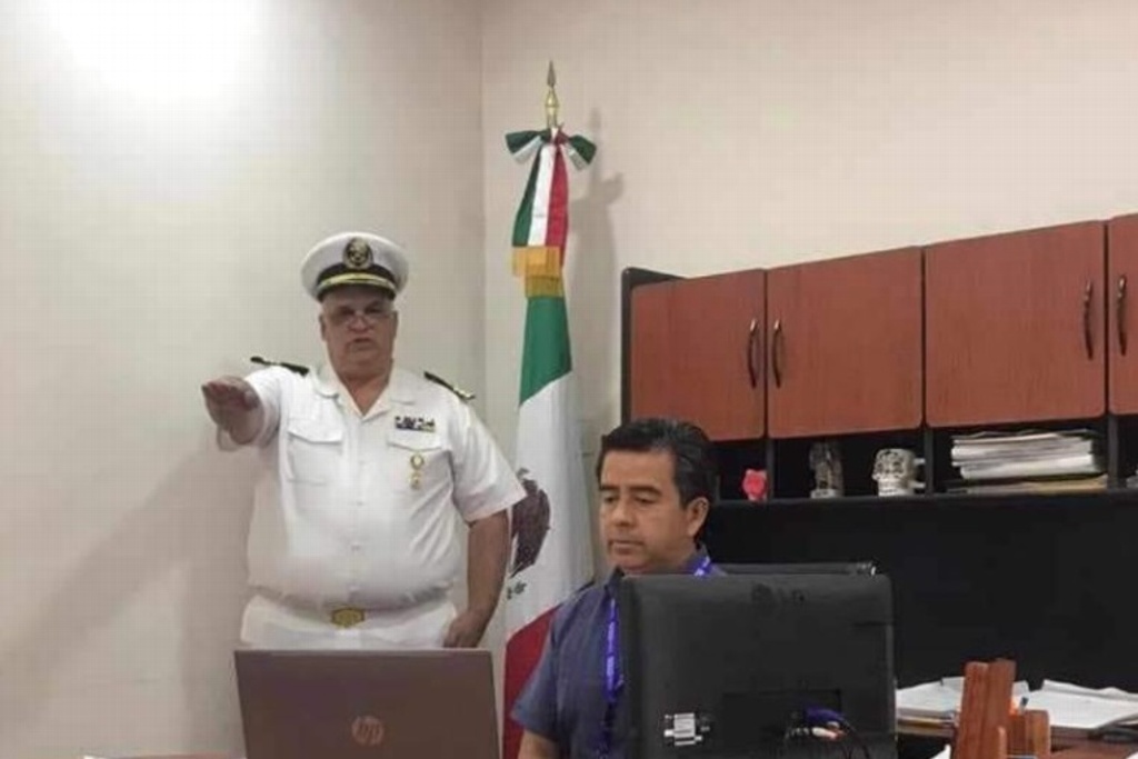 Imagen Marino retirado asume dirección de policía municipal de Boca del Río