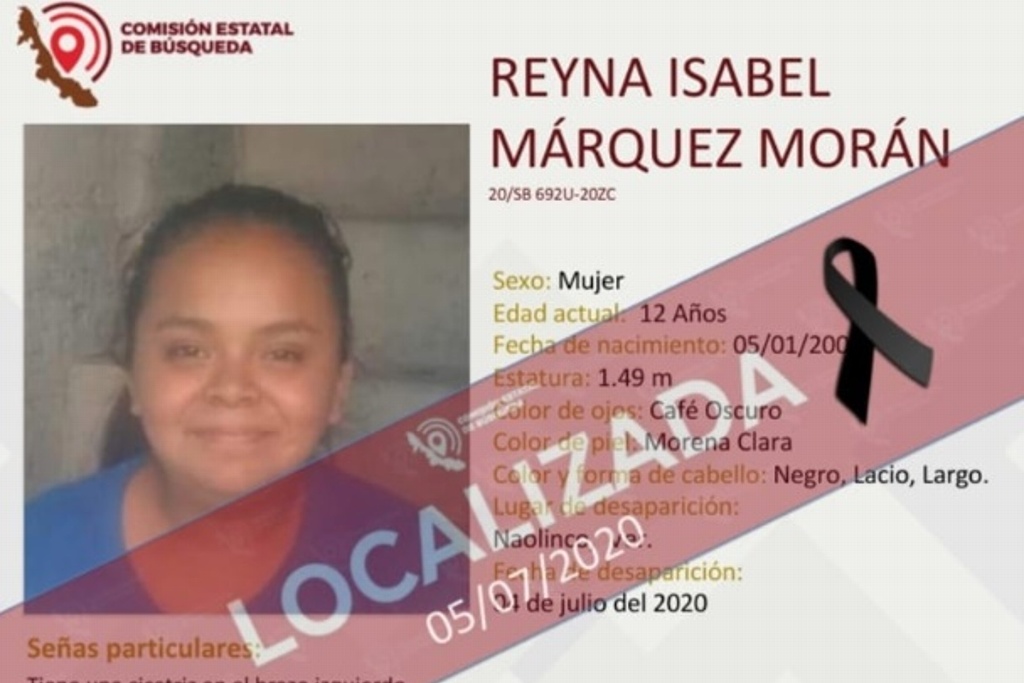Imagen Hallan sin vida a niña de 12 años desaparecida en Naolinco, Veracruz 