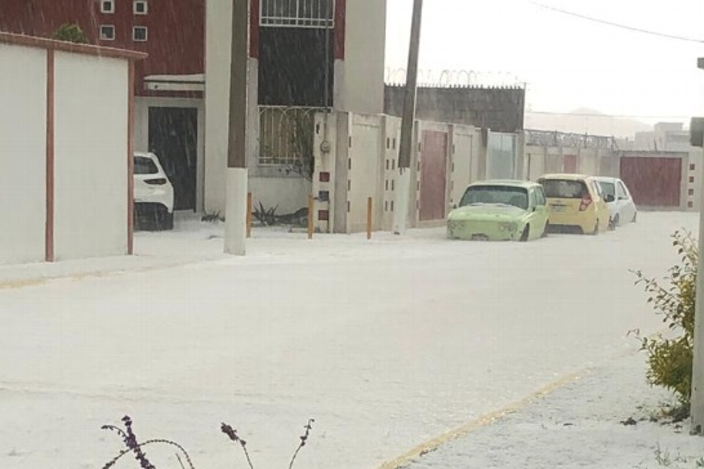 Imagen Cae lluvia y granizo en CDMX, Tlaxcala, Hidalgo y Puebla (+Video y Fotos)