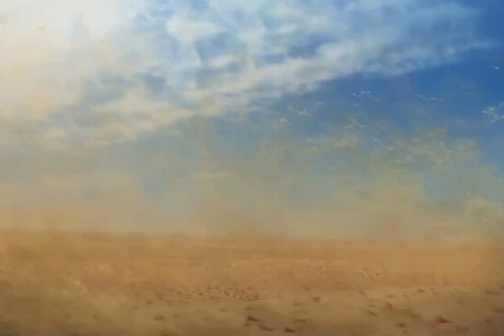 Imagen Polvo del Sahara llegaría este fin de semana a la península de Yucatán 
