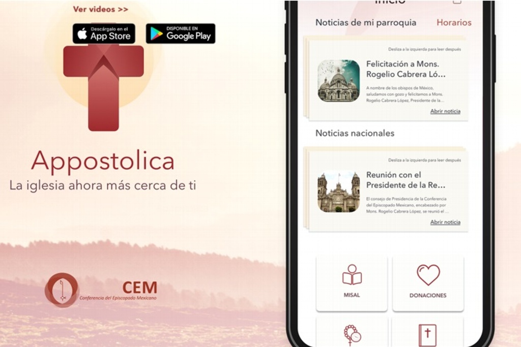 Imagen Appostolica, herramienta digital para mantener comunicación con feligreses: Arquidiócesis de Xalapa