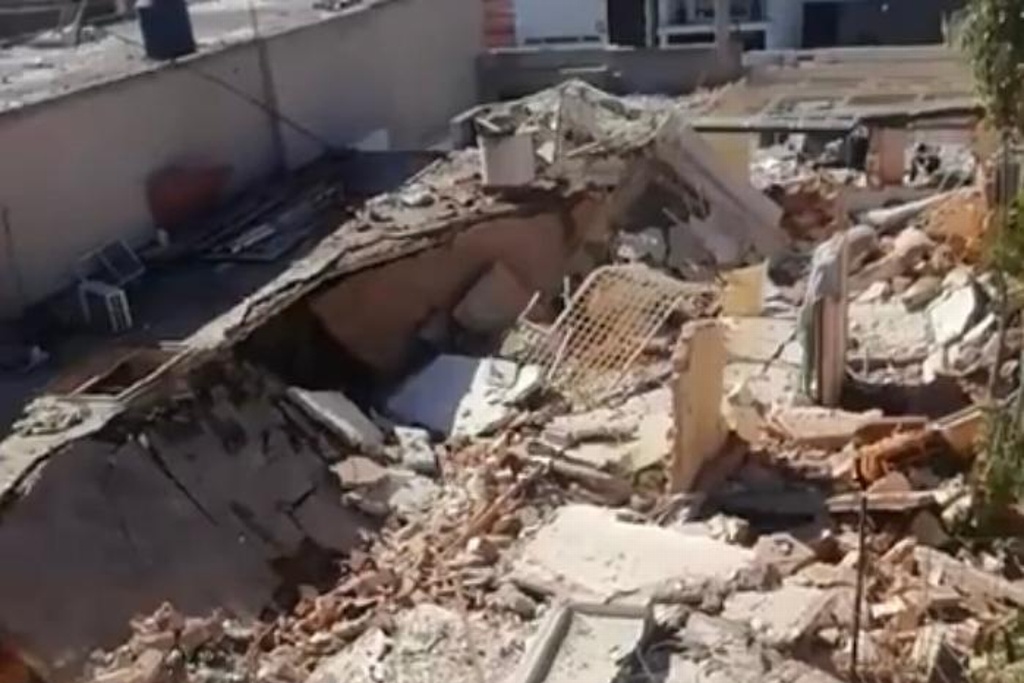 Imagen Explosión en SLP deja 40 viviendas dañadas