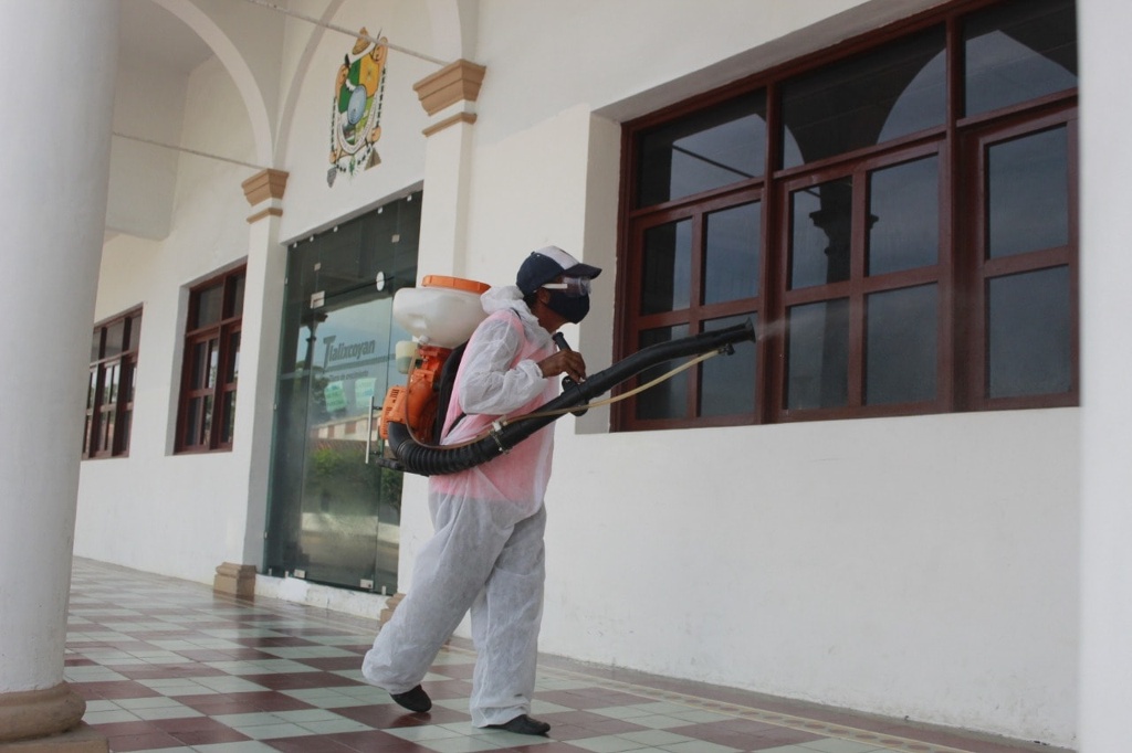 Imagen Suspenden actividades en palacio de Tlalixcoyan, Veracruz por COVID-19
