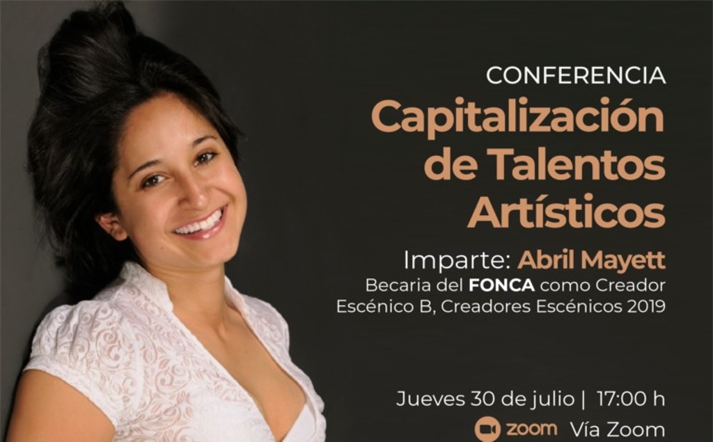 Imagen Invitan a la conferencia “Capitalización de Talentos Artísticos”