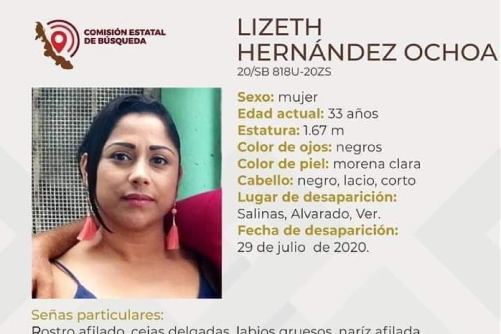 Imagen Reportan desaparición de mujer en Alvarado, Veracruz