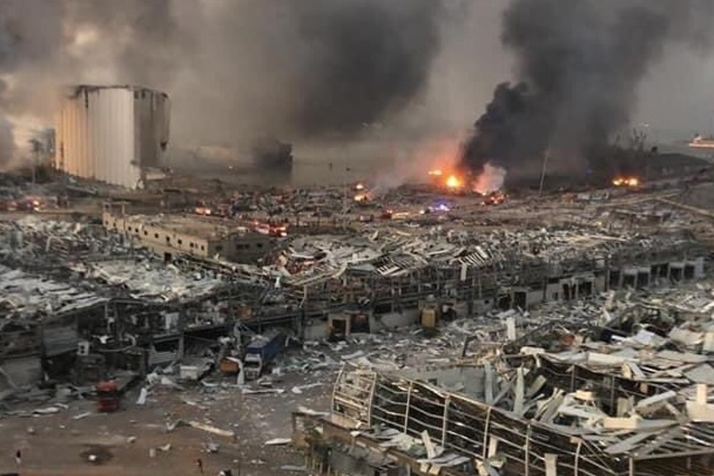 Imagen Sube a 135 la cifra de muertos y más de 5,000 heridos por explosiones en Beirut