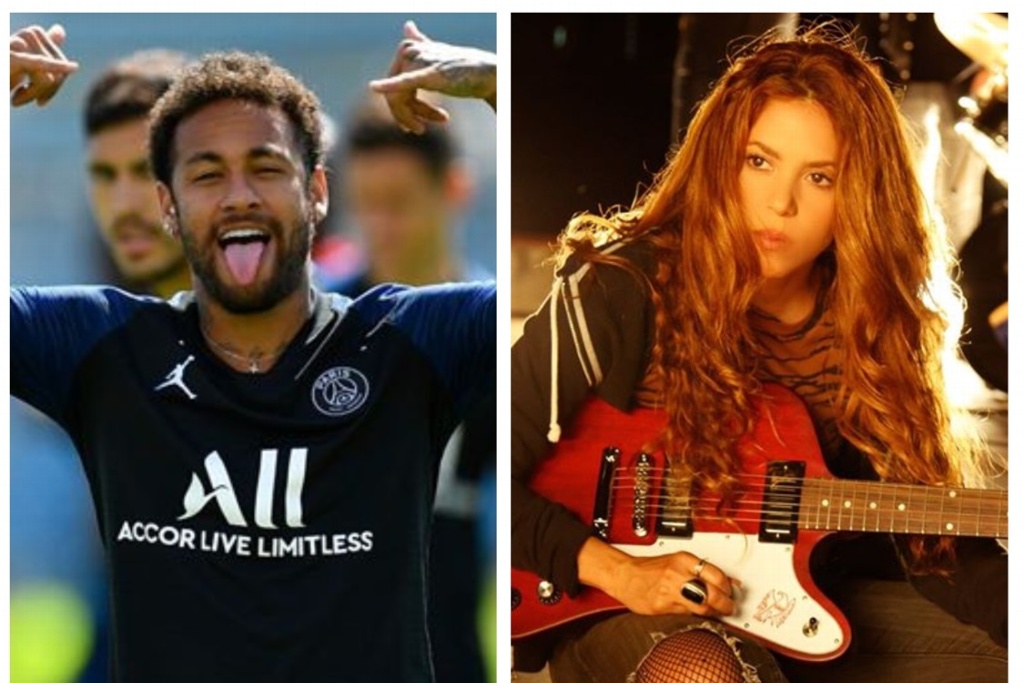 Imagen Neymar se transforma en Shakira en Instagram y se hace viral (+Video)