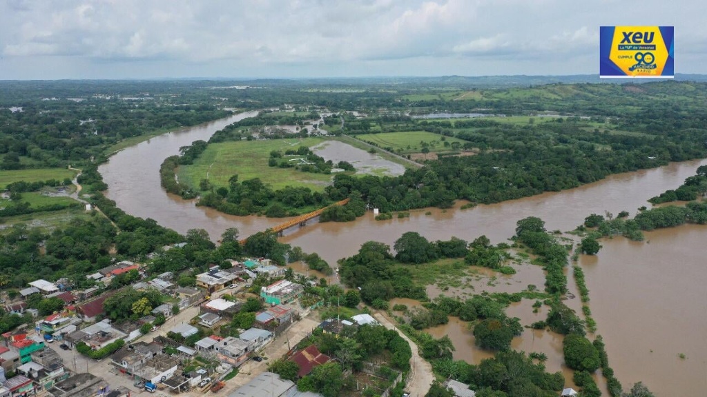 Imagen Tras inundaciones, nivel del río desciende en Jesús Carranza, Veracruz