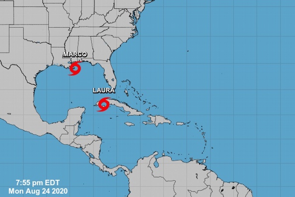 Imagen Tormenta tropical 'Marco' a punto de tocar tierra en Luisiana; 'Laura' azota Cuba