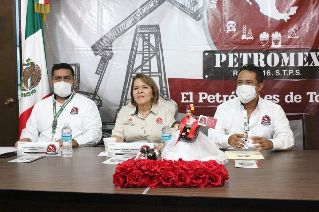 Imagen Quienes me desconocen en sindicato Petromex, ni siquiera son petroleros: Secretaria general