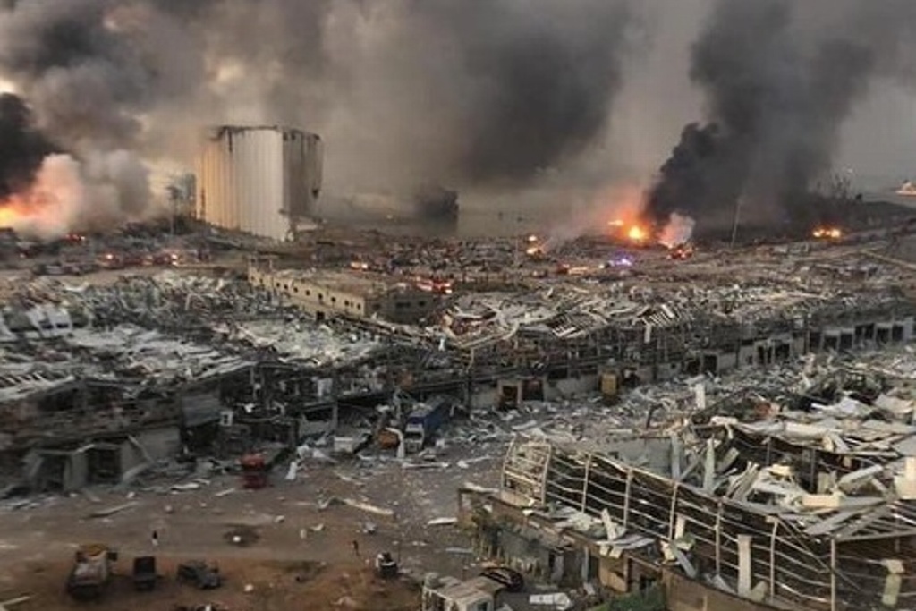 Imagen Detectan señales de vida bajo escombros en Beirut, tras casi un mes de la explosión