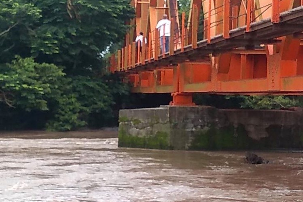 Imagen Así se encuentra el nivel del río Jamapa y del Cotaxtla