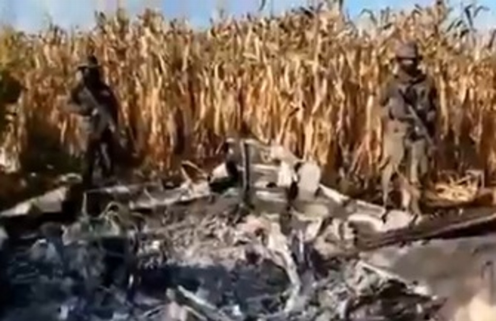 Imagen Se estrella en Guatemala avión robado en Morelos (+Video)