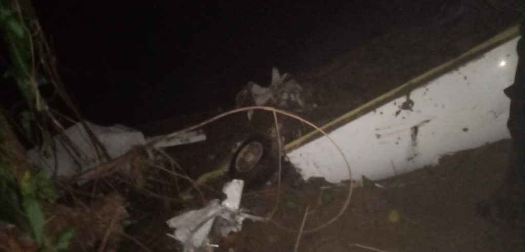 Imagen Se estrella en Guatemala aeronave que salió de Cuernavaca sin autorización