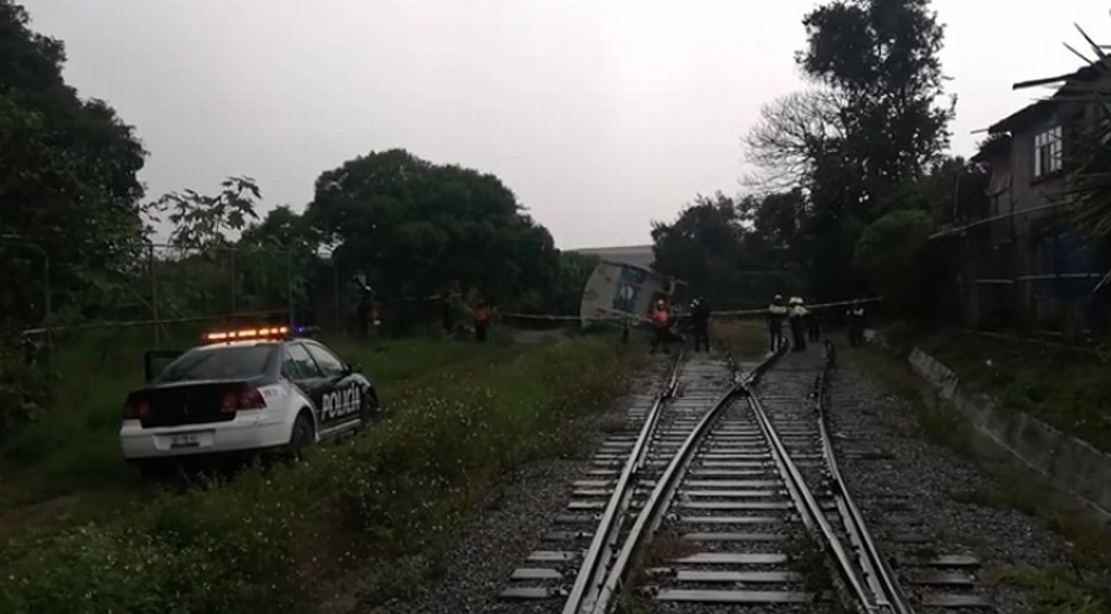 Imagen Se descarrila tren en Ixtaczoquitlán, Veracruz