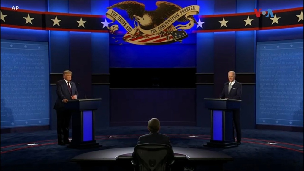 Imagen Primer debate presidencial en Estados Unidos entre Donald Trump y Joe Biden; síguelo por XEU