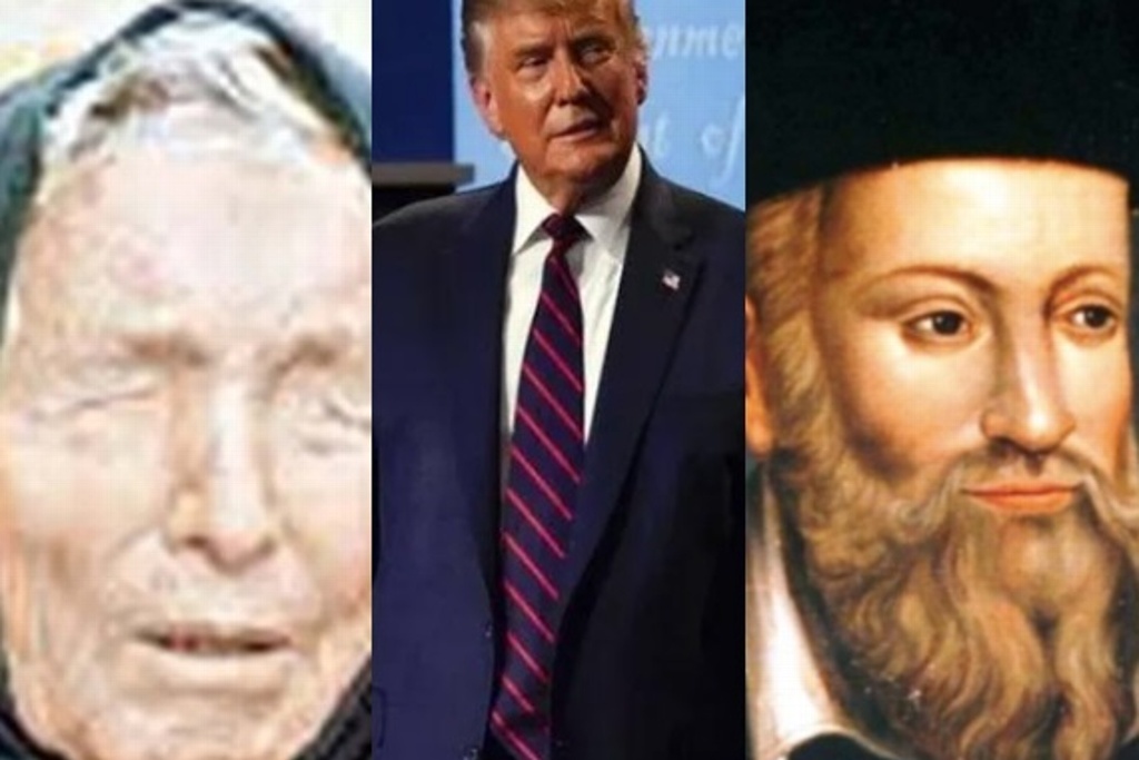 Imagen Nostradamus y Baba Vanga predijeron contagio de Trump