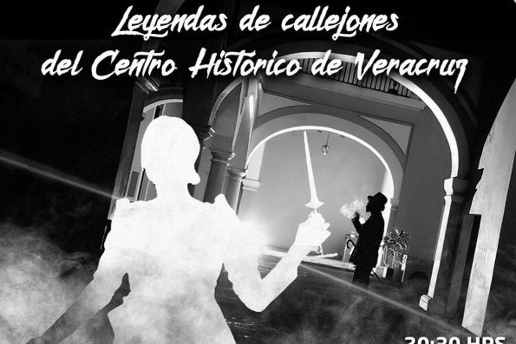 Imagen Presentarán leyendas de callejones del Centro Histórico de Veracruz