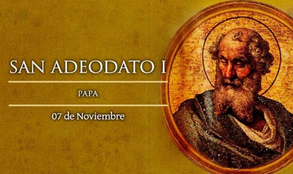 Imagen Hoy la Iglesia Católica celebra a San Adeodato I
