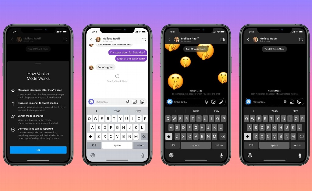 Imagen Así puedes activar el 'Modo Efímero' en mensajes de Messenger e Instagram