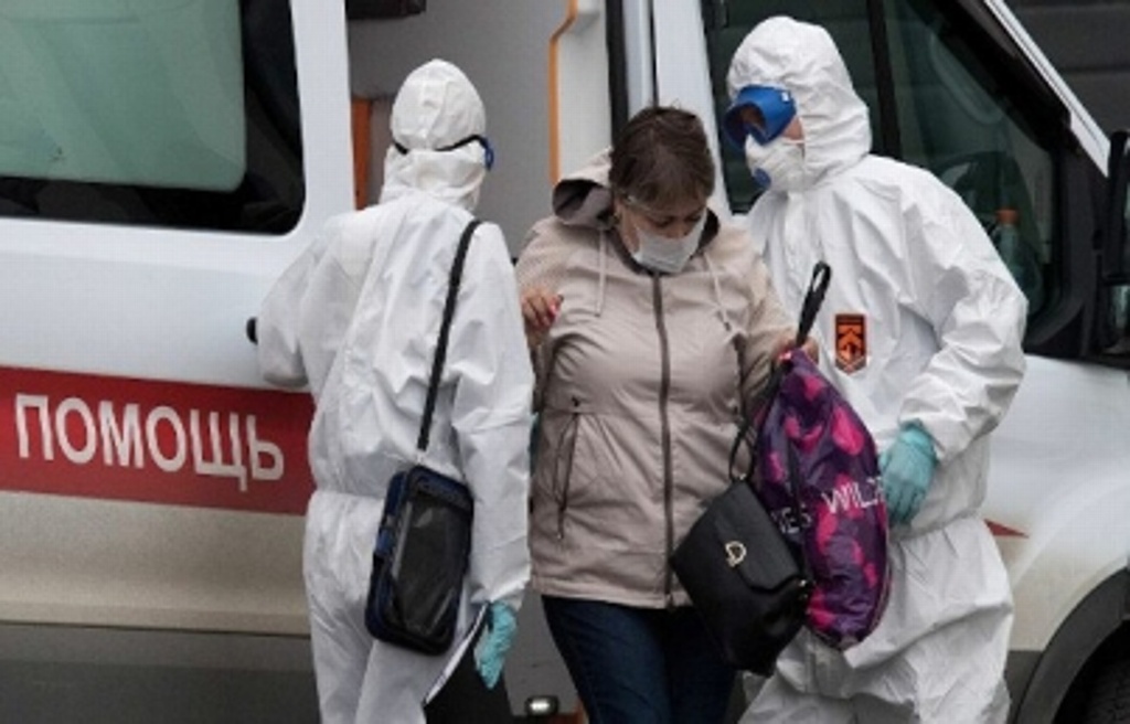Imagen Registra Rusia récord diario de contagios y muertes por COVID-19