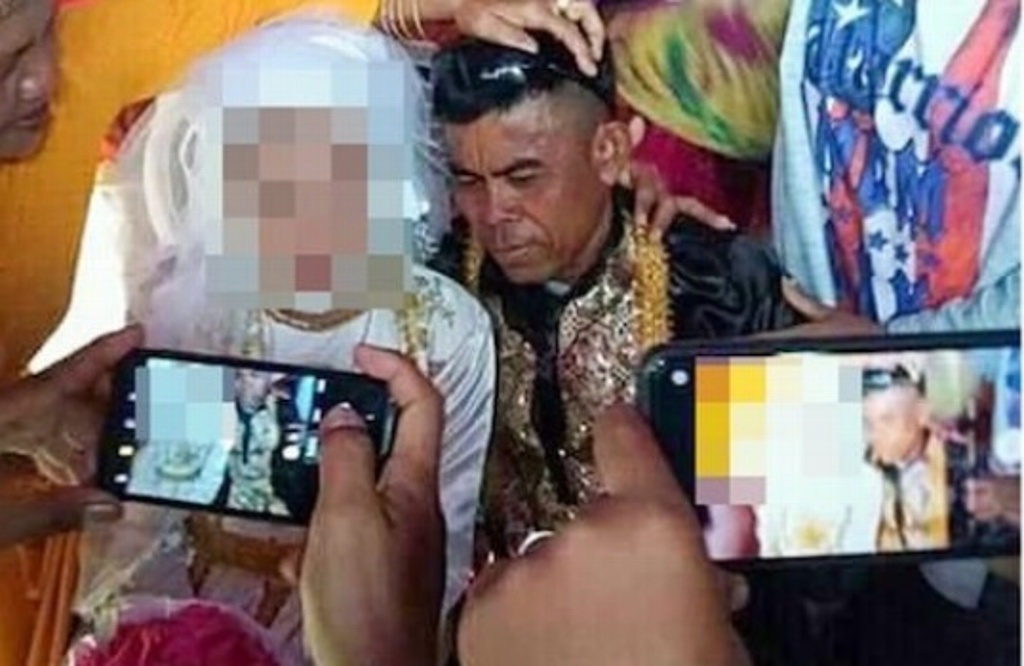 Imagen Indigna boda de menor de 13 años con hombre de 48