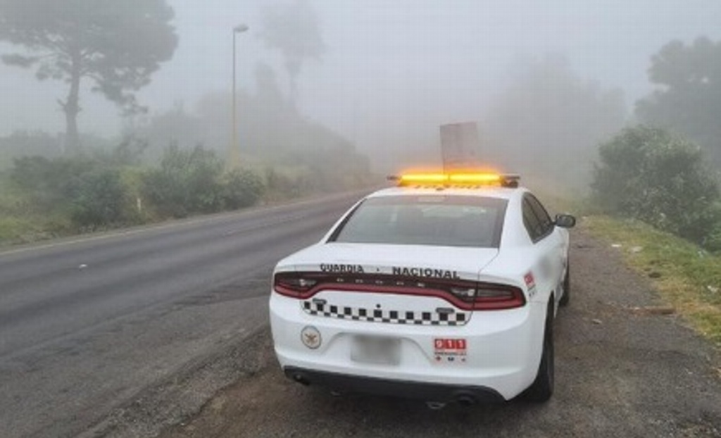 Imagen Reportan banco de niebla en la autopista Puebla-Córdoba