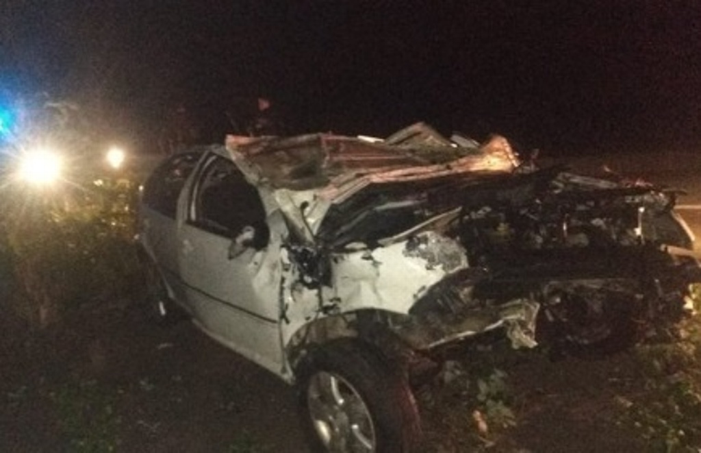 Imagen Reportan aparatoso accidente en carretera La Tinaja-Santa Cruz esta mañana 