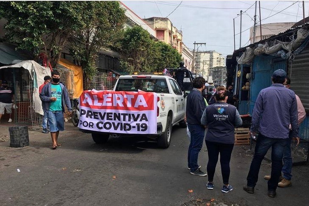 Imagen En operativo por alerta preventiva, se cerraron cuatro negocios en Veracruz