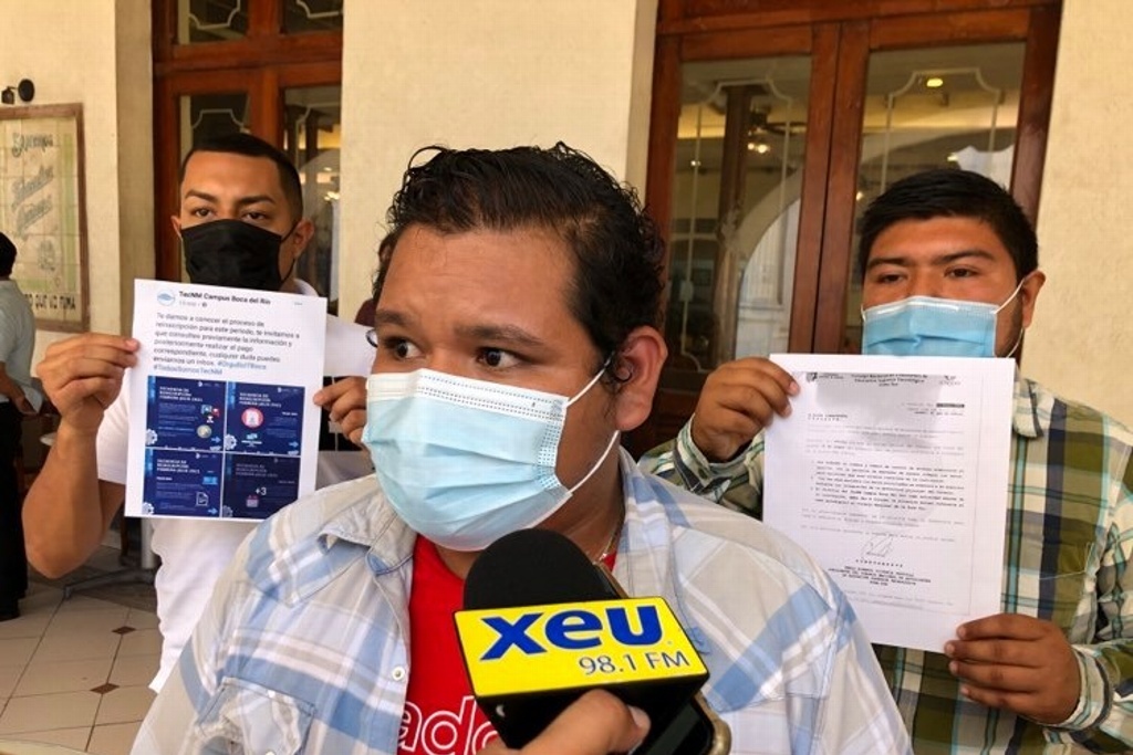 Imagen Por pandemia, alumnos del Instituto Tecnológico de Boca del Río piden descuento en reinscripción