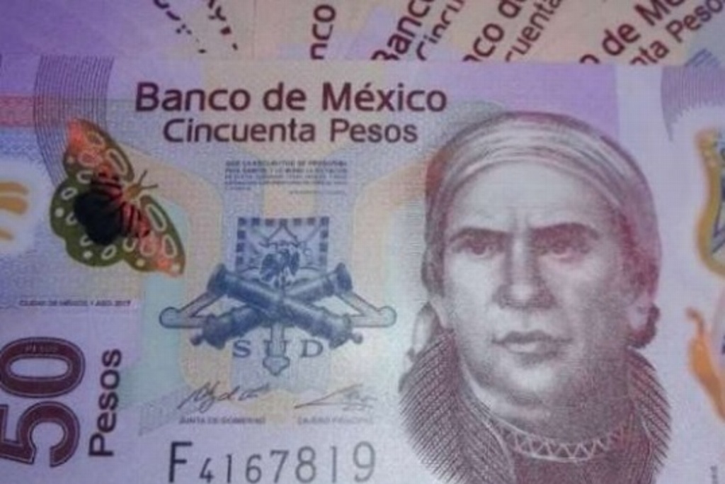 Imagen Billete de 50 pesos de Morelos se vende en más de mil 300 pesos