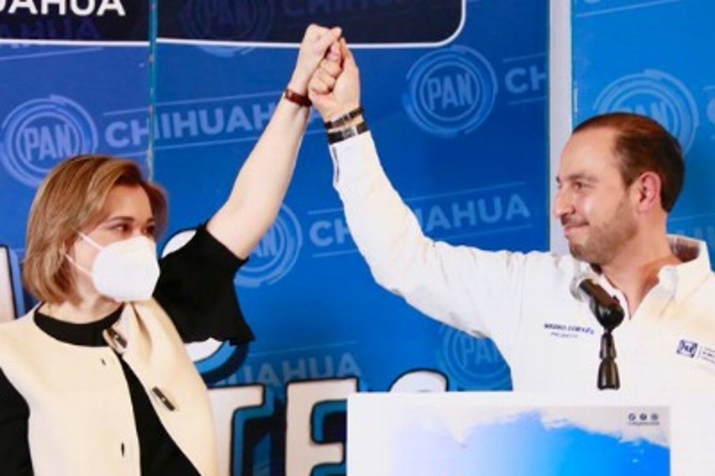 Imagen Maru Campos, candidata del PAN al gobierno de Chihuahua; derrota a Gustavo Madero