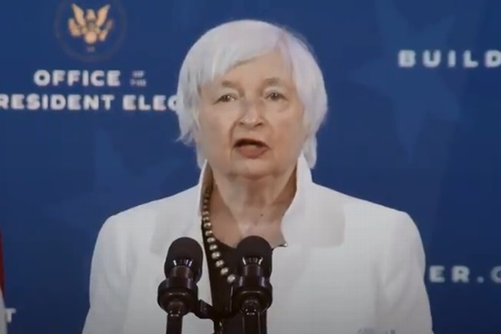 Imagen Senado confirma a Janet Yellen como nueva secretaria del Tesoro de EU