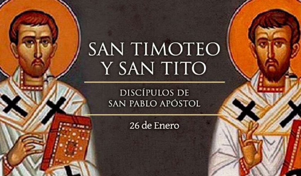 Imagen Hoy se celebra a San Timoteo y San Tito