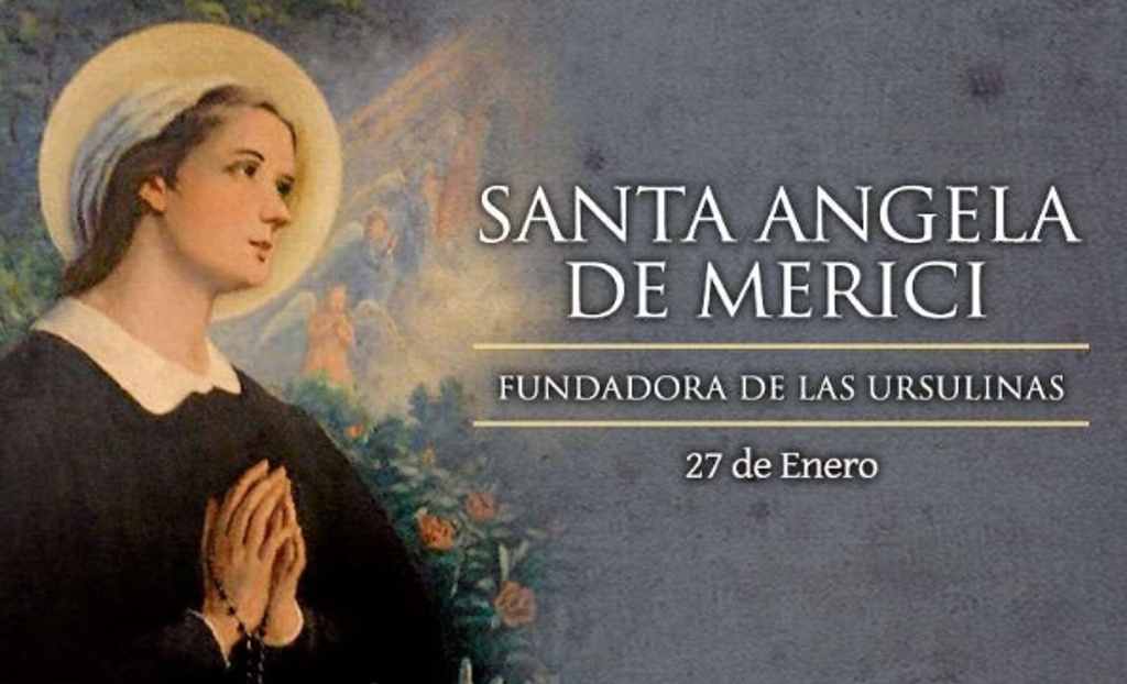 Imagen Hoy se celebra a Santa Ángela de Merici