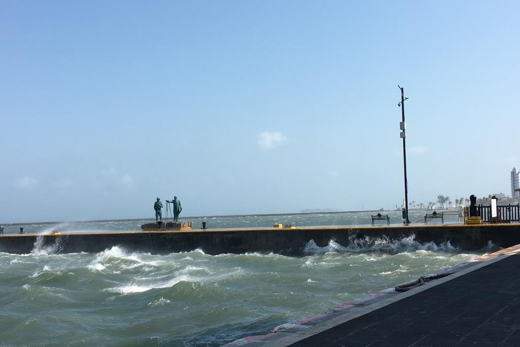 Imagen Va en aumento viento del norte en costas de Veracruz: Meteorología