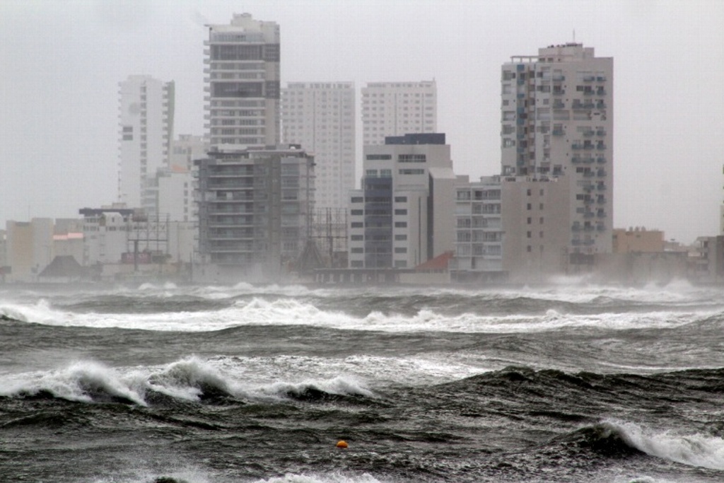 Imagen Vientos del norte alcanzan rachas de 100 km/h en Veracruz