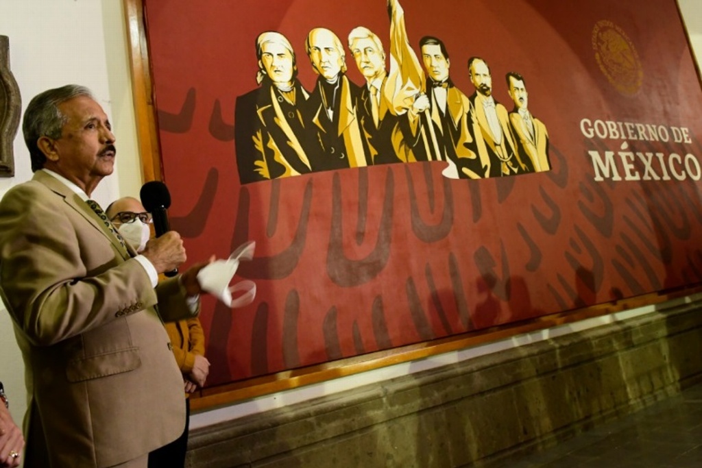 Imagen Devela alcalde de Culiacán mural con imagen de AMLO