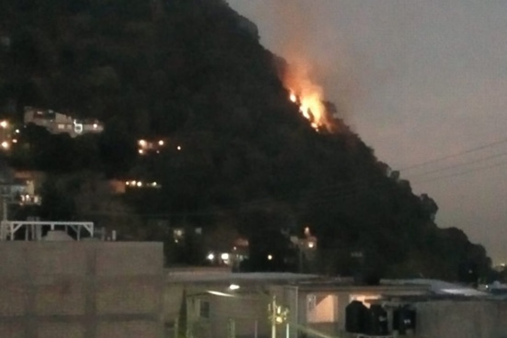 Imagen Incendio afecta cuatro hectáreas en el Ajusco, en Ciudad de México 