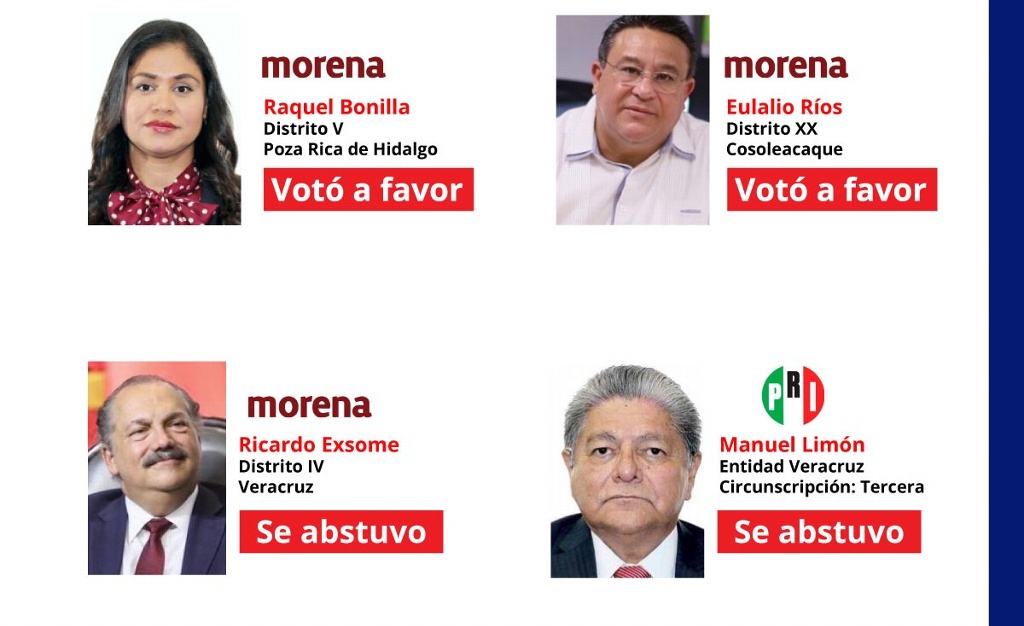 Imagen Coparmex exhibe a diputados de Veracruz que votaron a favor de Ley de la Industria Eléctrica
