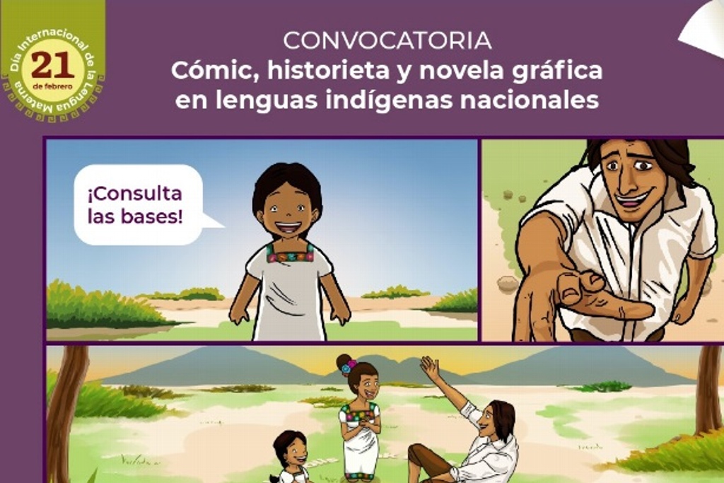 Imagen Lanzan concurso de cómic, historieta y novela gráfica en lenguas indígenas, con premios de hasta 70 mil pesos
