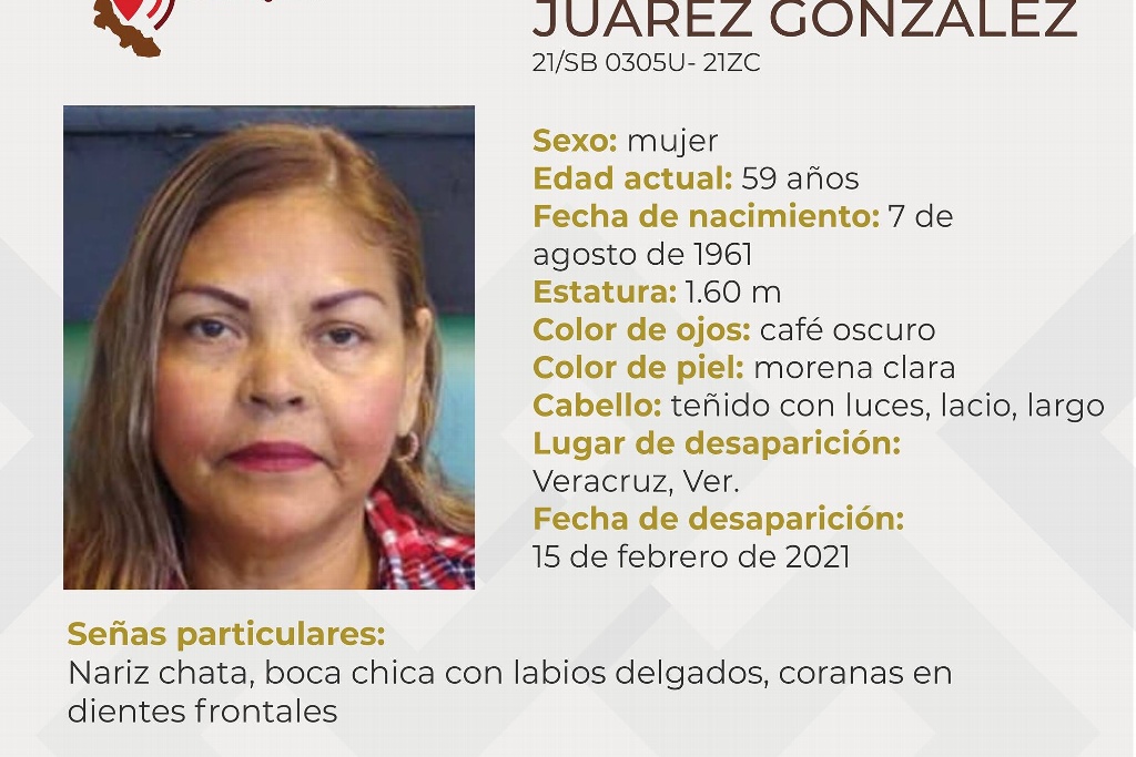 Imagen Desaparece mujer en Veracruz 