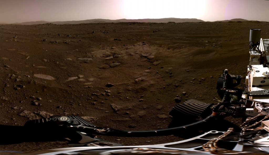 Imagen Perseverance capta sonido de la superficie de Marte 